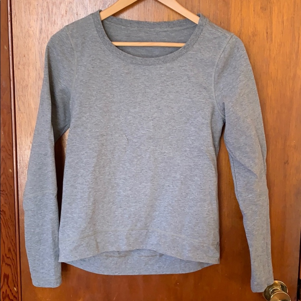 [Lululemon] Grey Long Sleeve Crewneck